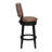 Bittu Swivel Upholstered Faux Leather Counter Stool-130695460-107054693