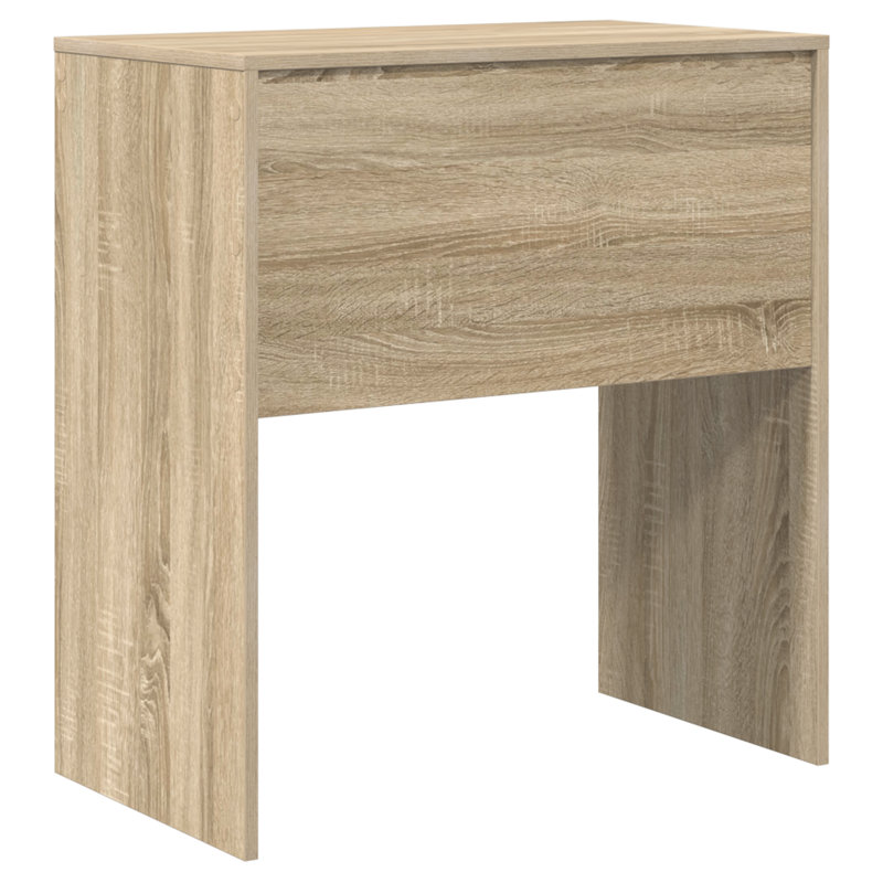 Writing Desk Particle Board 76 Cm, Sonoma Oak, 76cm H x 70cm W x 40cm D