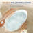 63'' x 38'' Soaking Solid Surface Bathtub-107732111