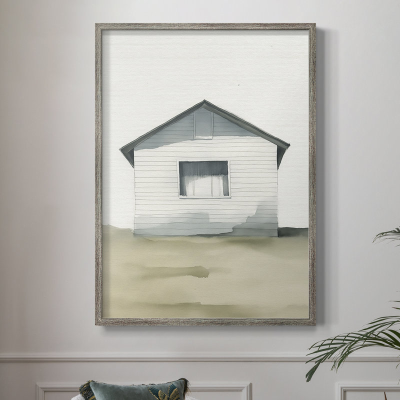 «LANDSCAPES Series LXIX», reproduction encadrée - bois massif, H 21 po x l 17 po