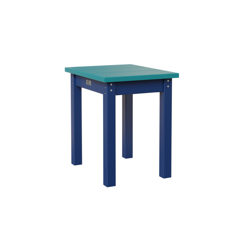 Berlin Gardens Economy End Table, Pacific Blue, Aruba Blue