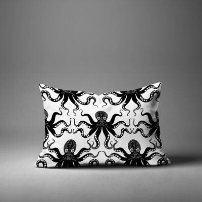 Barnon Outdoor Reversible Throw Pillow