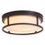 Plafonnier encastré 12,99 po 2 lumières Bryanty