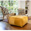 Pouf carré en velours de coton-1650475295