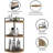 Three-Layer Corner Bathroom Storage Rack, Suitable For Storage Countertops, Dressing Tables, Kitchen, Bathroom, And Wooden Dressing Table Storage Rack -1420737000
