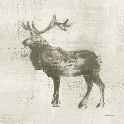 «Cabin Elk Study on Canvas» par Studio Mousseau, reproduction