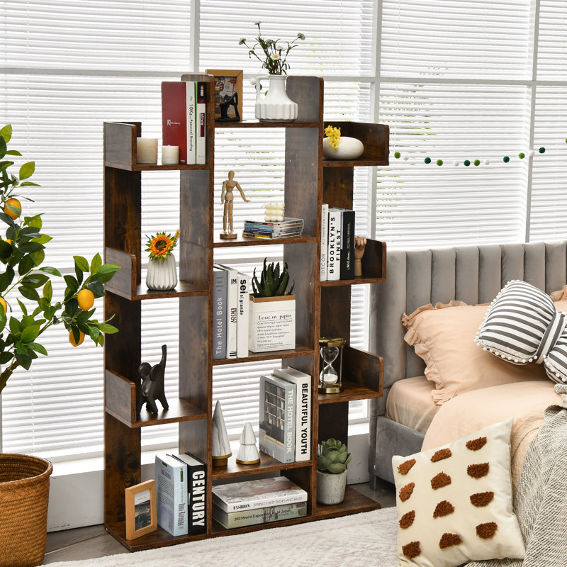 Rote 140.5cm H x 86cm W Library Bookcase