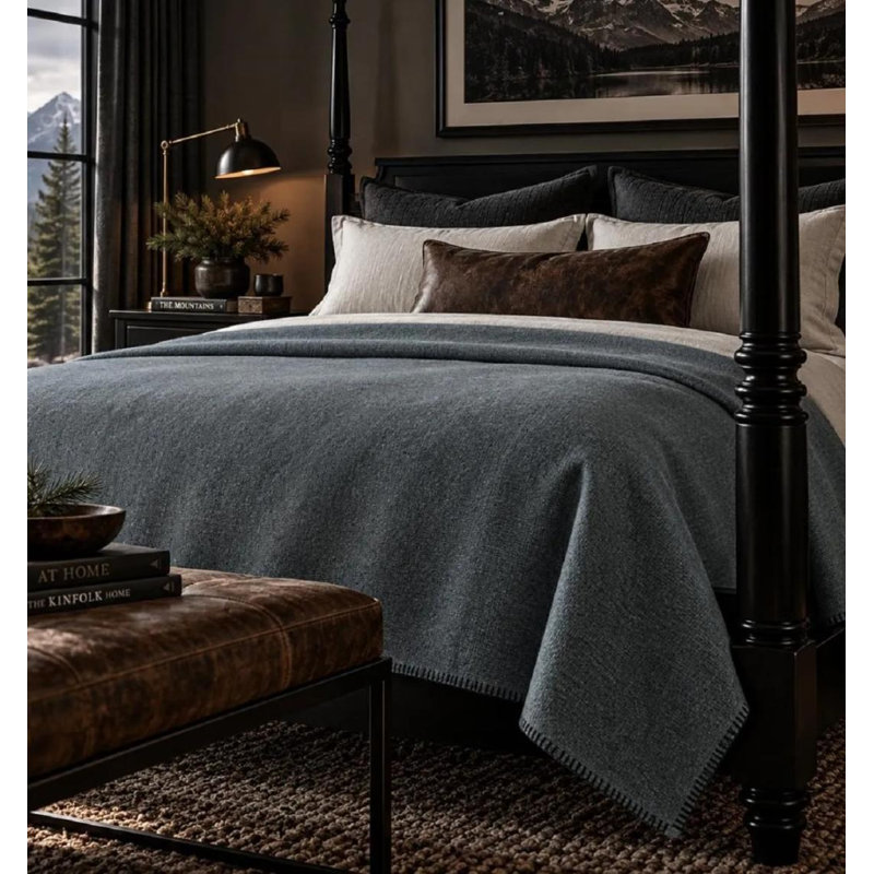 Pendleton Eco Wise Charcoal  Blanket, King