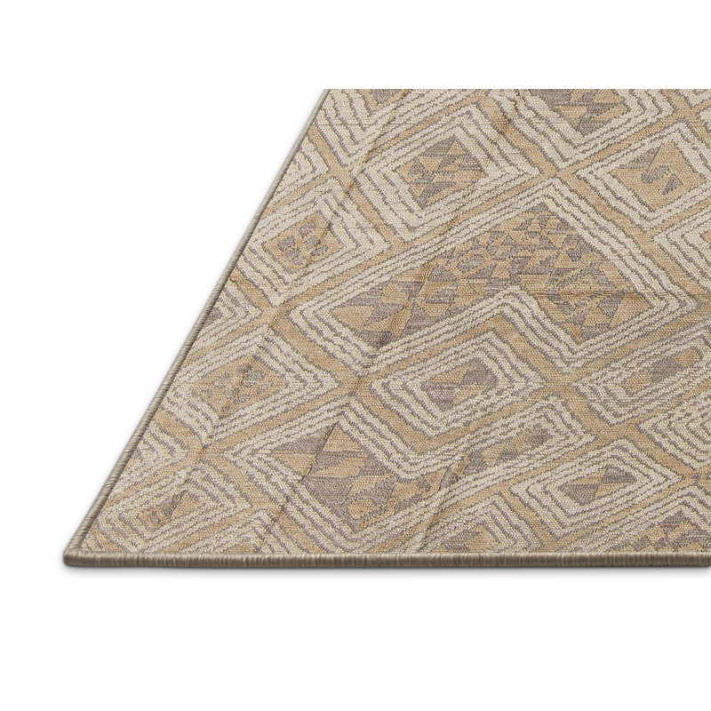Tapis abstrait à motifs abstraits moderne 5007, Rectangle 3 pi x 5 pi