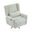 Karik 360° Swivel Upholstered Recliner With 5-Star Base & Pillow-114597582