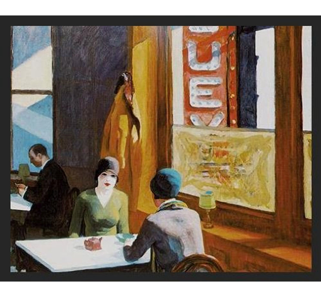 " Cafe Scene Chop Suey " by Edward Hopper Vault W Artwork