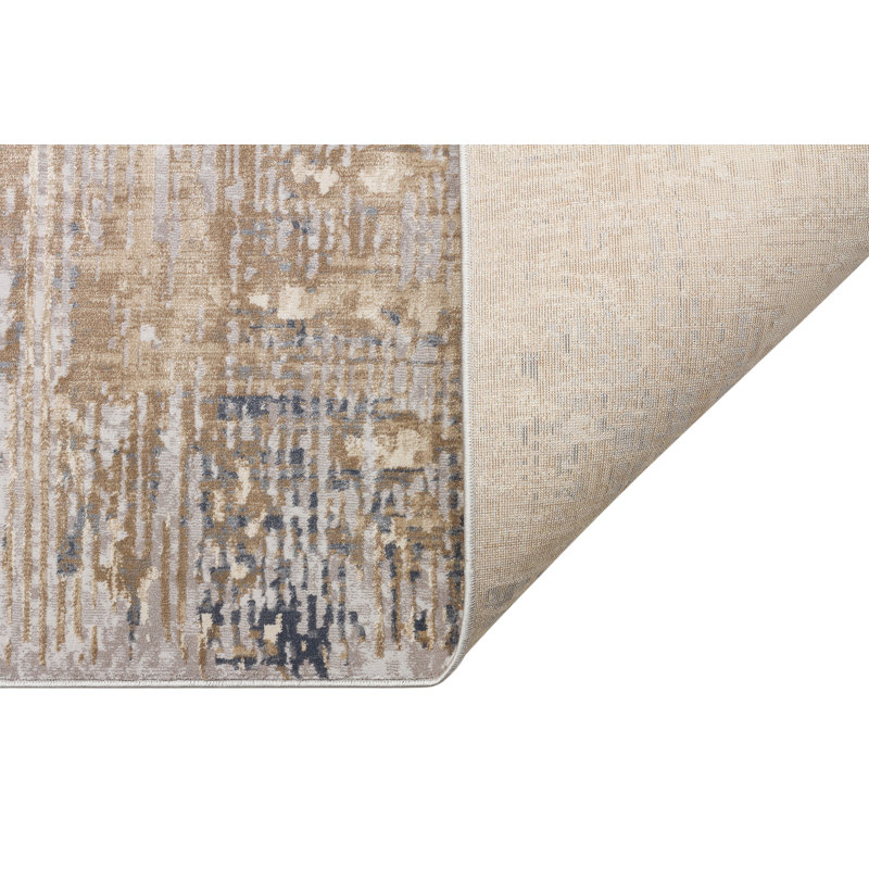 Compas Abstract Area Rug, Runner 80 x 240cm