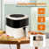 CAYNEL 1350W Digital Air Fryers 6.5QT Oilless Hot AirFryer for  Nonstick & Dishwasher Safe Basket - Beige
