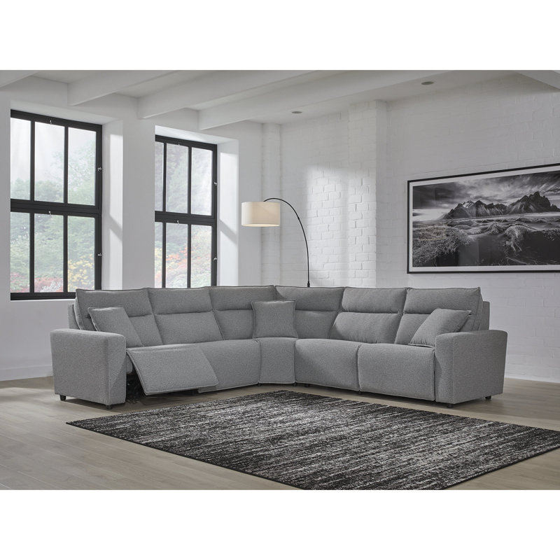 Depew 5-Piece Power Reclining Sectional