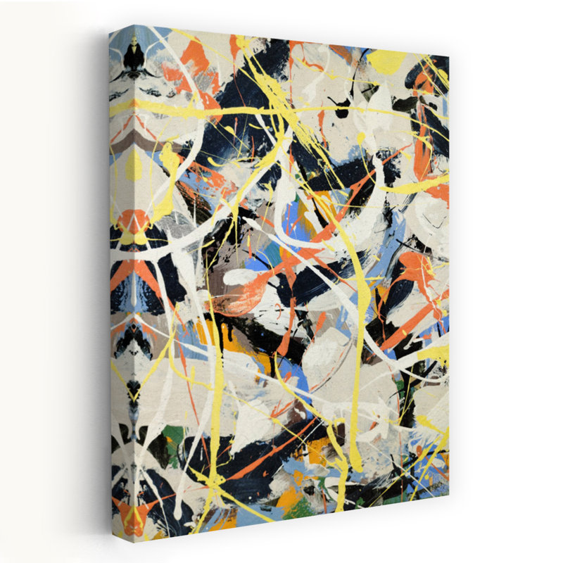 Art contemporain contemporain abstrait, H 18 po x l 12 po