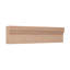 Moulure de brique en bois franc massif de qualité I de 1 1/4 po x l 2 po x L 96 po WG180-96930309