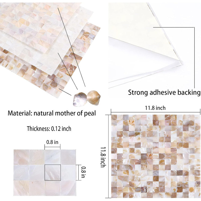 Backsplash Mother of Pearl Tile