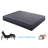 8" Size Bed Mattress Gel-Infused Memory Foam Hybrid Mattress, Dark Gray, Mattress in a Box, Firm Comfort Mattress-1037903588