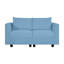 Causeuse modulaire avec canapé-lit double Baharé-697113950