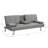Sofa Bed With Armrest Two Holders WOOD FRAME, STAINLESS LEG-2078992196
