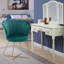 Chaise d'appoint en velours Shirene-845367188