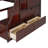 Modern Loft Bed With 7 Drawers 2 Shelves And Desk Multifunctional Furniture For Bedroom-137162166-137162163