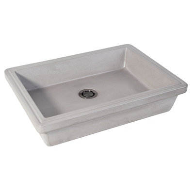 Newterra Handmade Rectangular Undermount Bathroom Sink