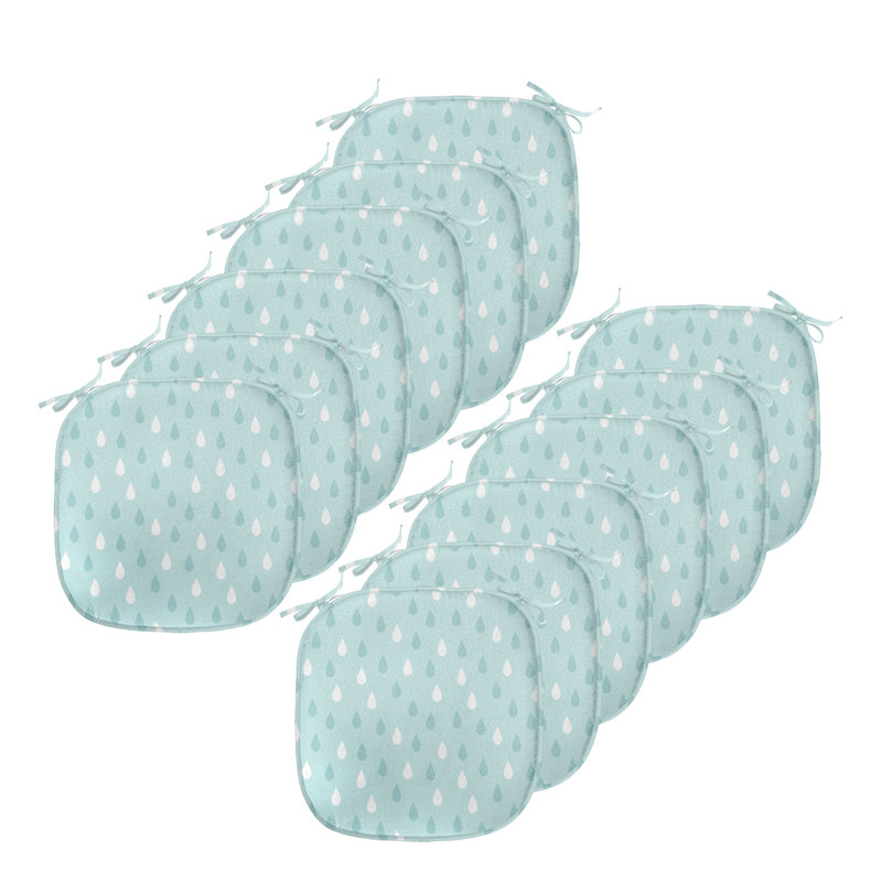 Droplets Chair Pad Cushion