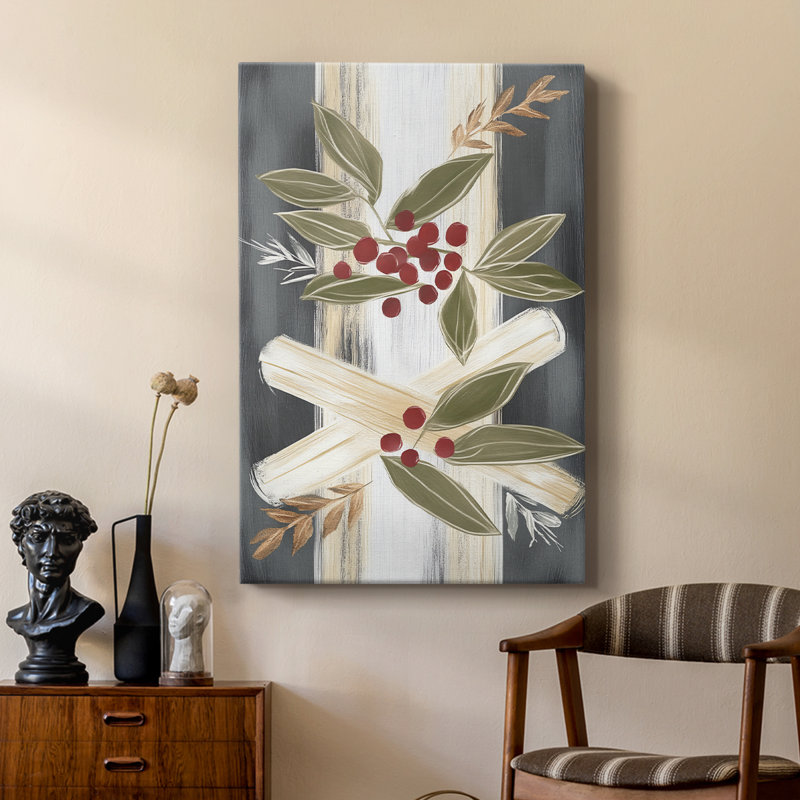 Art de Noël des Fêtes de Noël - galerie Cavas sur mesure, H 12 po x l 8 po
