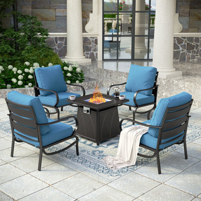 Tapasi Outdoor Patio Conversation Furniture Set