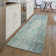 Premium Machine Washable Prisco Teal Rug