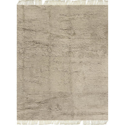 One-of-a-Kind 9' X 12' Wool Area Rug in Beige