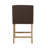 Upholstered 26 Inch Counter Stool - Brown/Weathered Brown-894115017
