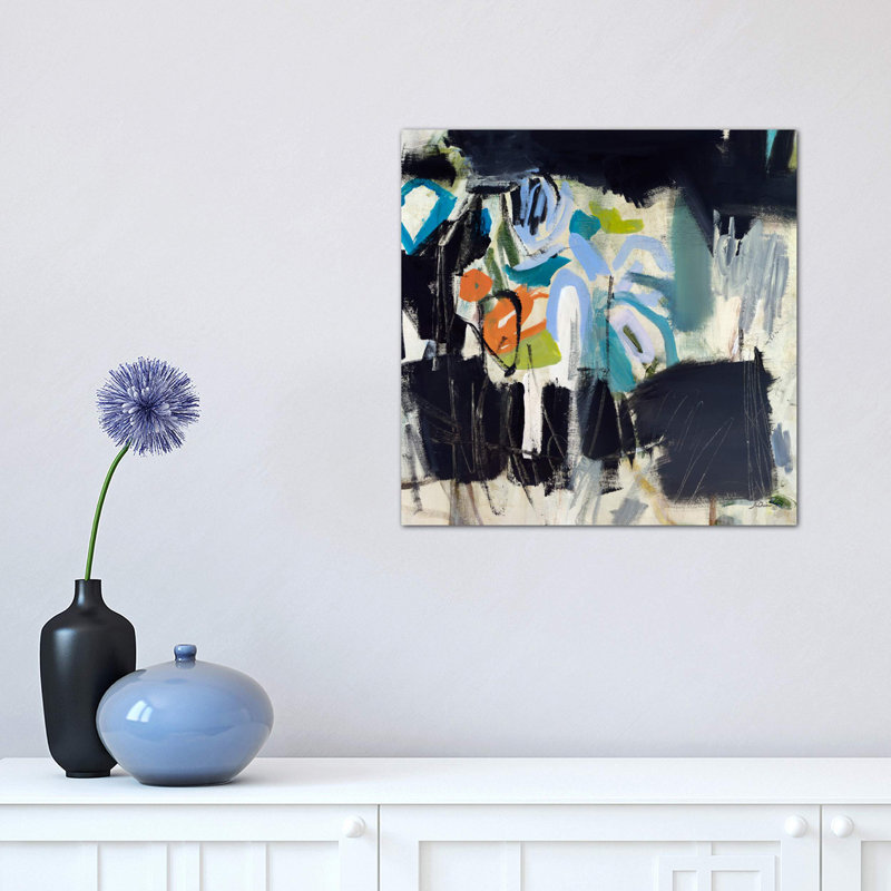 Jazz Cover by Julian Spencer - Wrapped Canvas Painting, 30.48 cm H x 30.48 cm W