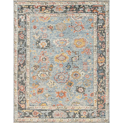 Cascade Hand Knotted Wool Area Rug