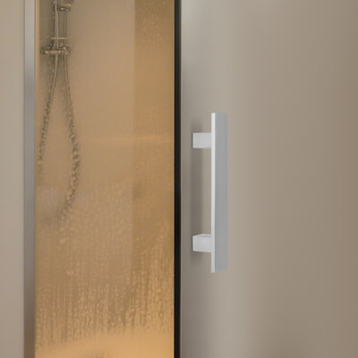 Double Sided Push Pull Door Handle,H-Shaped Door Pull Handle(1.57(W))