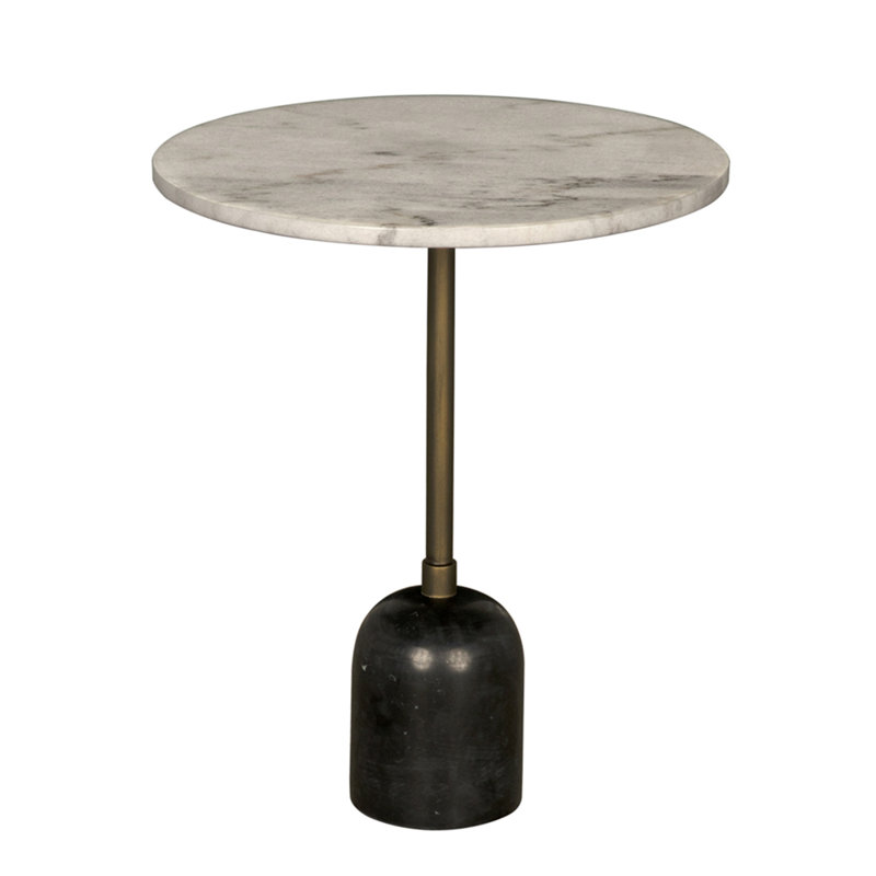 Shantu Side Table with Stone Top