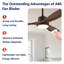 Ventilateur de plafond moderne avec lumière, avec 3 pales en plastique ABS, télécommande, moteur à courant continu réversible et éclairage à DEL à intensité variable-2095535057-2095535068-2095535071