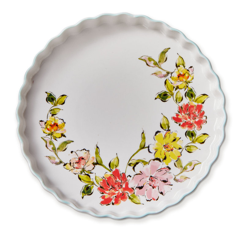 In Bloom 11 Inch Quiche Tart Pan Dishwasher Safe Bakeware Everyday Multi Use