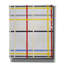 «New York City 2, 1941» par Piet Mondrian, estampe numérique sur toile-1767308996