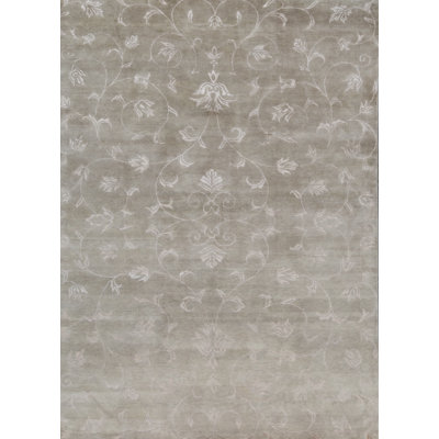 Wool Floral Area Rug