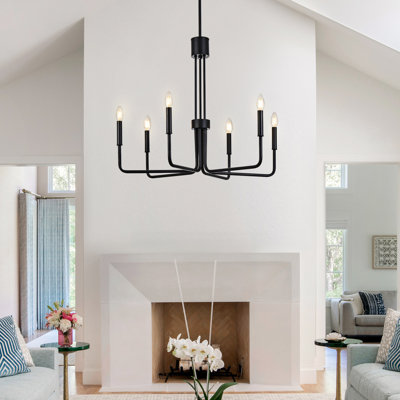 Qmari 6 - Light Dimmable Classic / Traditional Chandelier