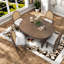 Extendable Dining Table Sets(Must include both Table and Chair), Wood MDF Farmhouse