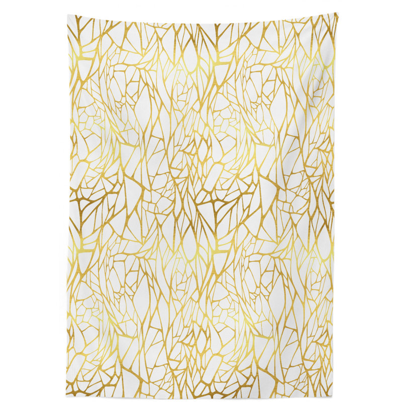 Abstract Tablecloth, 70" L x 52" W