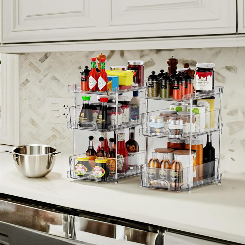 Maycen Cabinet Shelving Rack