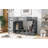 Loft Bed Frame With Wardrobe-536021850