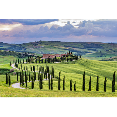 Toscane au coucher du soleil par Gehringj
