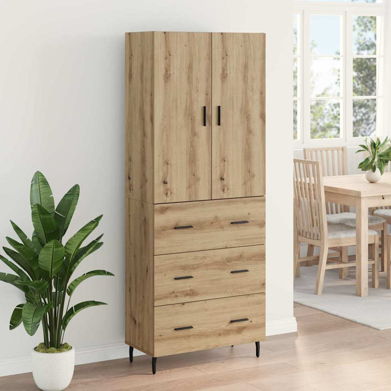 69.5cm Sideboard, Artisan Oak