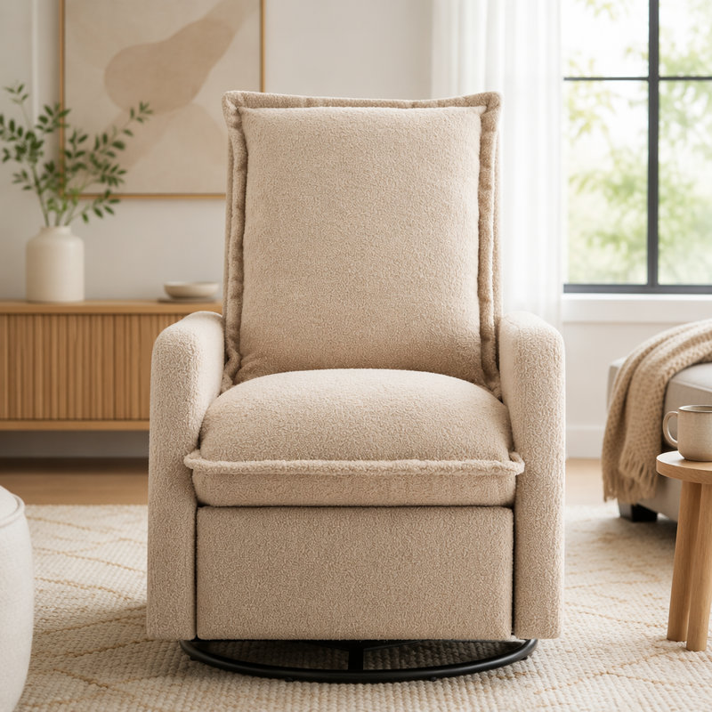 Fauteuil inclinable et pivotant, Gruau