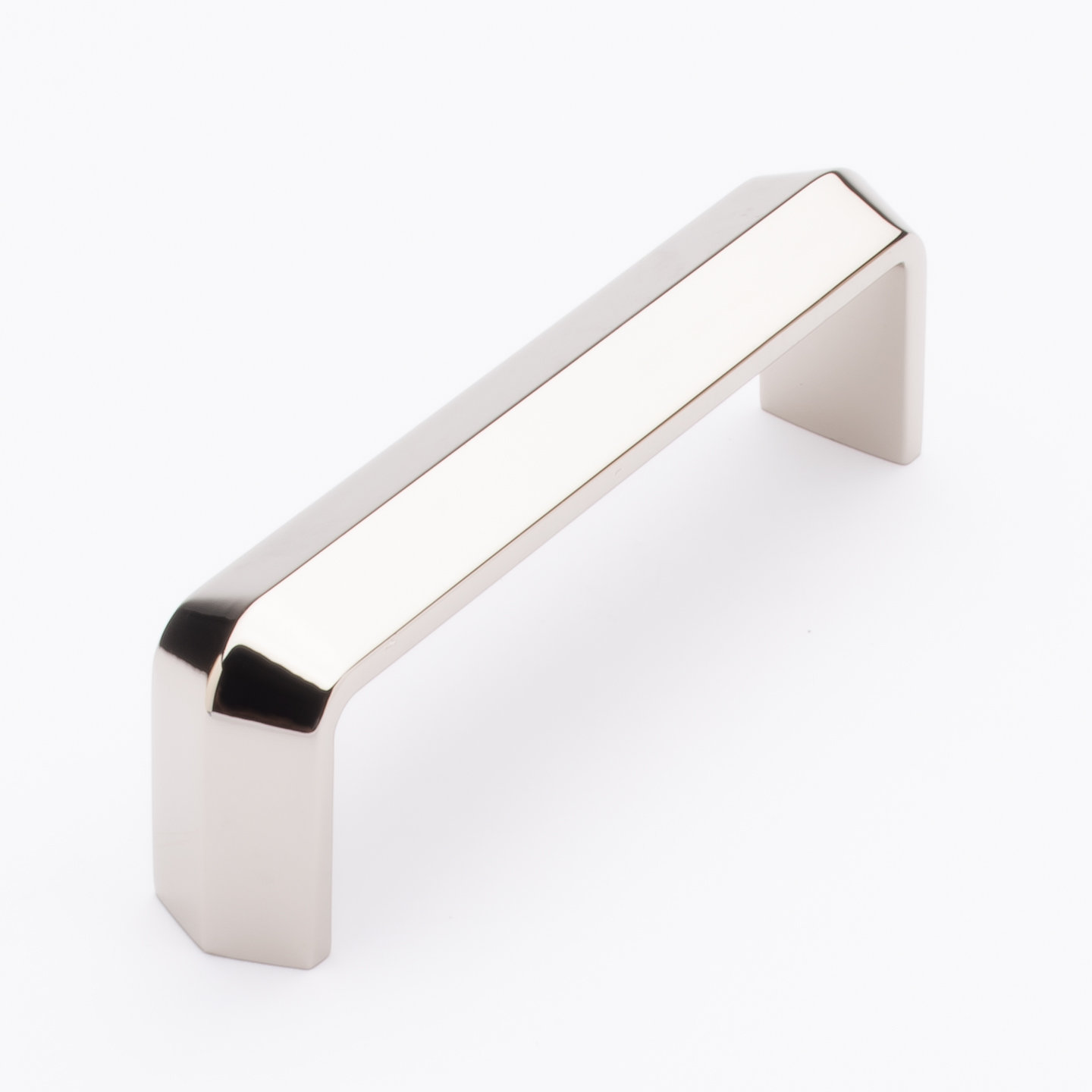 Eternity Bar Cabinet Pull, Polished Nickel, 4''
